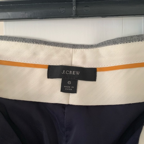 LIKE NEW J. Crew Wool Pleated Strait Leg Pants - Picture 2 of 5